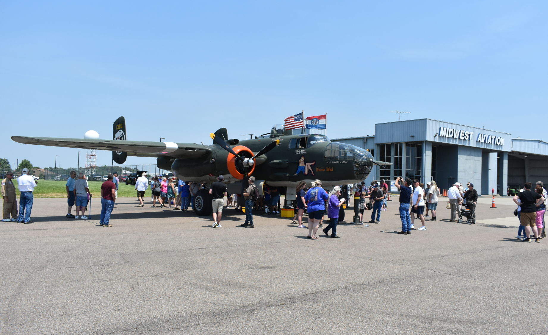 B-25 bomber visits Paducah